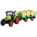 Tractor With Trailer With Hay Sound & Light Effects 37,5 cm