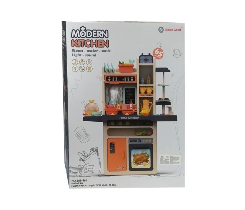 Pink kitchen for children 93.5 cm