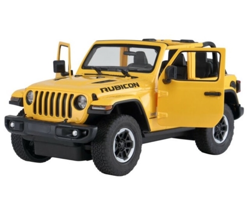 R/C Jeep Wrangler Rubicon 1:14 Rastar Yellow