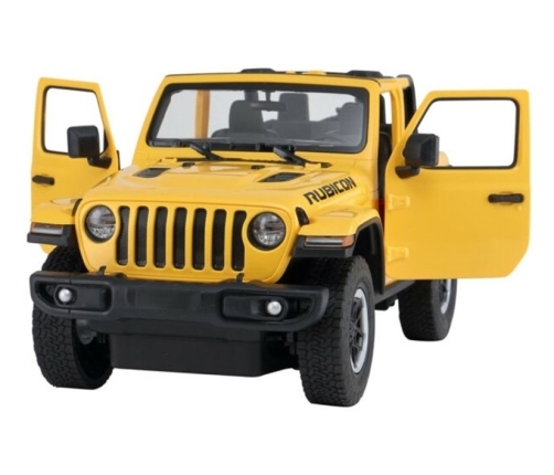 R/C Jeep Wrangler Rubicon 1:14 Rastar Yellow