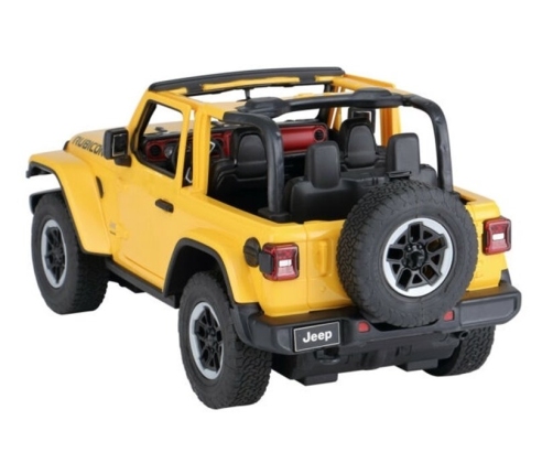 R/C Jeep Wrangler Rubicon 1:14 Rastar Yellow