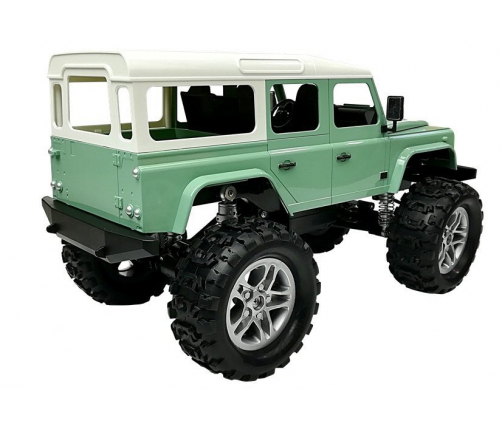 Remote Control Car Jeep R / C Green 7.5 km / h 1:14 2.4G