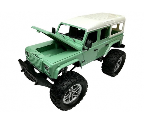 Remote Control Car Jeep R / C Green 7.5 km / h 1:14 2.4G