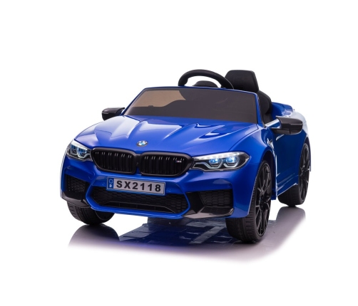 Elektriskā sporta automašīna bērniem BMW M5 Blue