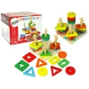 Wooden blocks Educational Hand Puzzle Shape Sorter