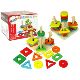 Wooden blocks Educational Hand Puzzle Shape Sorter