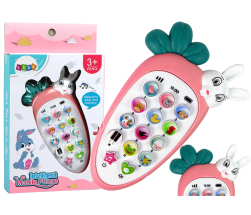 Children's Educational Telephone Rabbit Animal Sounds Melody