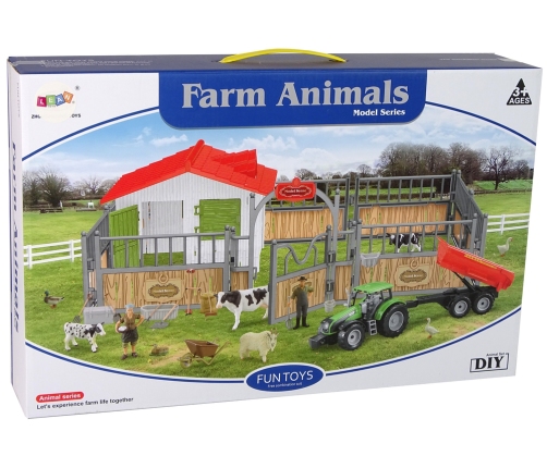 DIY Farm Kit High Fence Animals Cow Duck