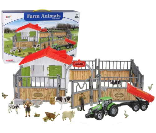 DIY Farm Kit High Fence Animals Cow Duck