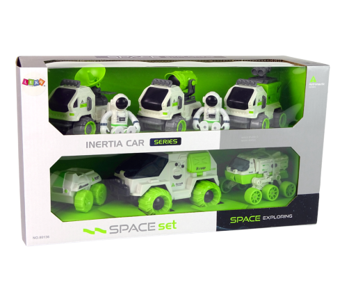 Space Vehicle Set 6in1 Rover Satellite For Kids