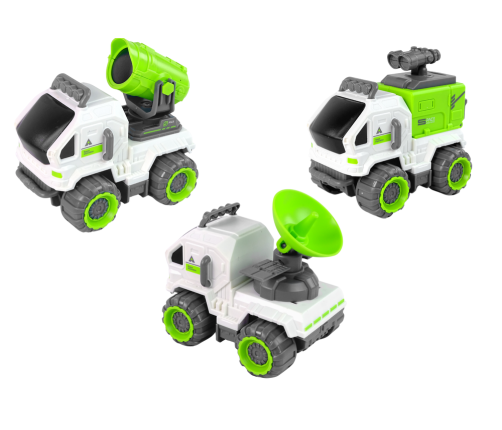 Space Vehicle Set 6in1 Rover Satellite For Kids