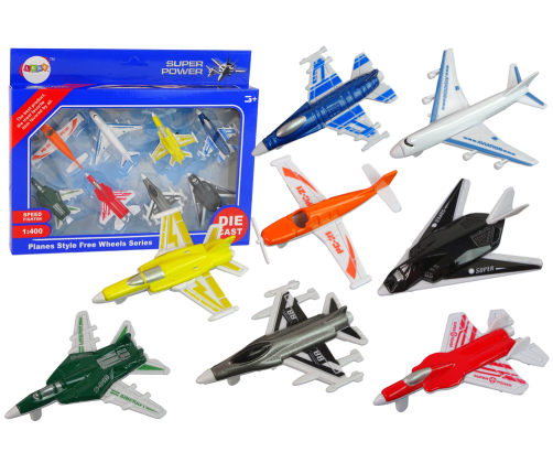 Aircraft Passenger Jet Set 8 Pieces