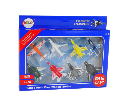 Aircraft Passenger Jet Set 8 Pieces