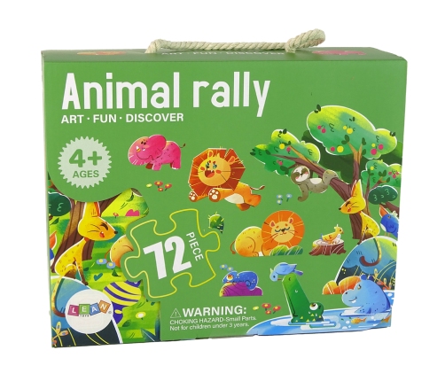 Puzzle For Kids Wild Animals Jigsaw Puzzle 72 Elem