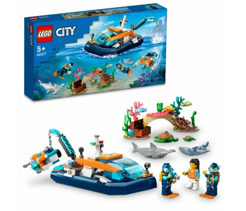 LEGO CITY Bricks Research Boat P3 60377