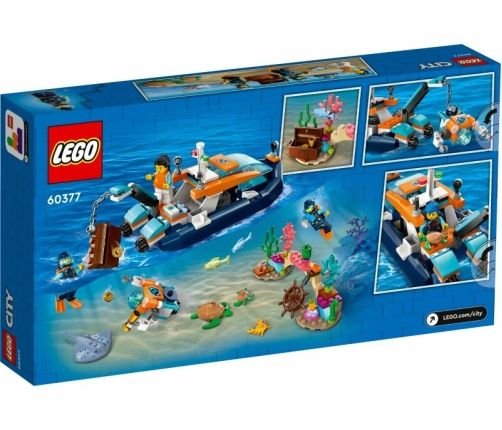 LEGO CITY Bricks Research Boat P3 60377