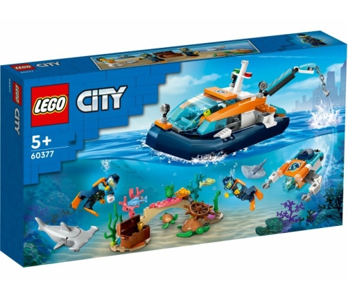 LEGO CITY Bricks Research Boat P3 60377