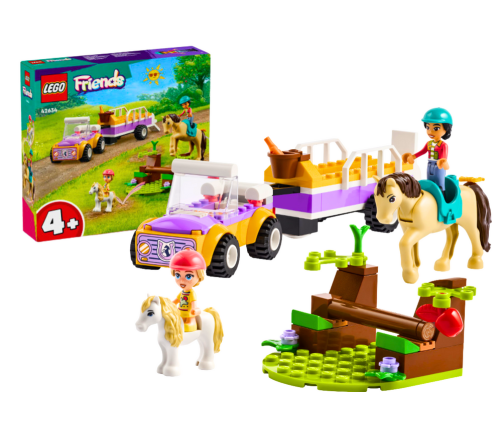 LEGO FRIENDS Bricks Horse and Pony Trailer 105 Pieces 42634