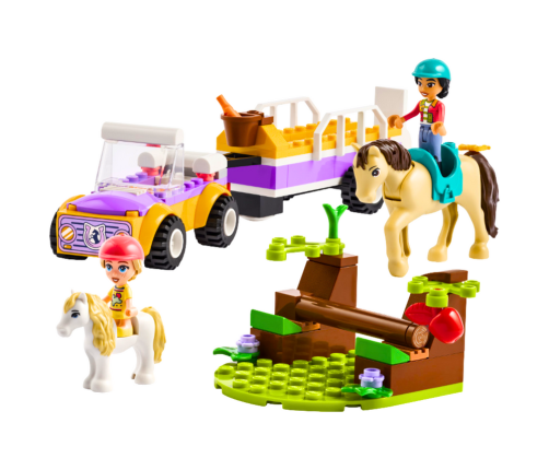 LEGO FRIENDS Bricks Horse and Pony Trailer 105 Pieces 42634