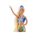 Mermaid Doll Blue Long Blonde Hair Mermaid Tail Sequins