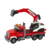 Truck With Excavator Tractor Excavator Sound Lights