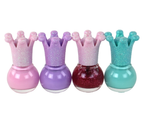 Beauty Set Nail Polish Crowns 4 Pieces