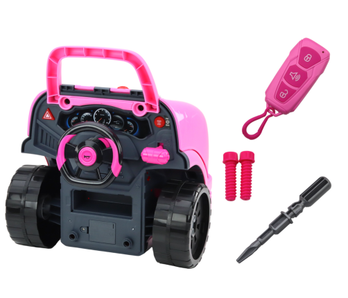 Workshop Engine Truck Disassembly DIY Kit Pink