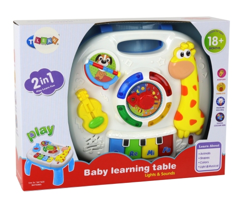 Educational Interactive 2in1 Board Table For Toddlers