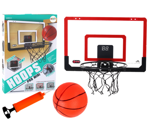 Basketball Backboard, Electronic Basket, Point Counter, Sounds