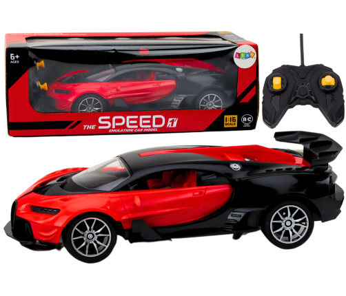 Radiovadāmā mašīna ar pulti Sports Car Red