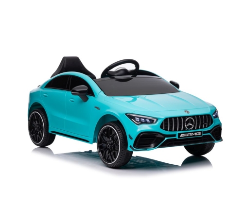 Elektriskā sporta automašīna bērniem Mercedes CLA 45s AMG Turquoise