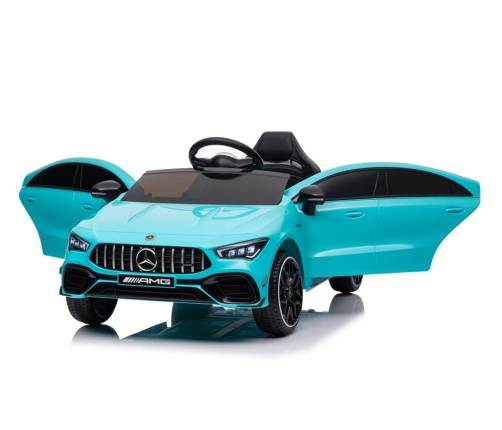 Elektriskā sporta automašīna bērniem Mercedes CLA 45s AMG Turquoise