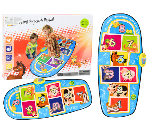 Dance Mat Interactive Hopscotch Game Animals 8 Melodies