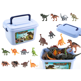 Dinosaurs Figures Set Park Accessories Box 46 Pieces