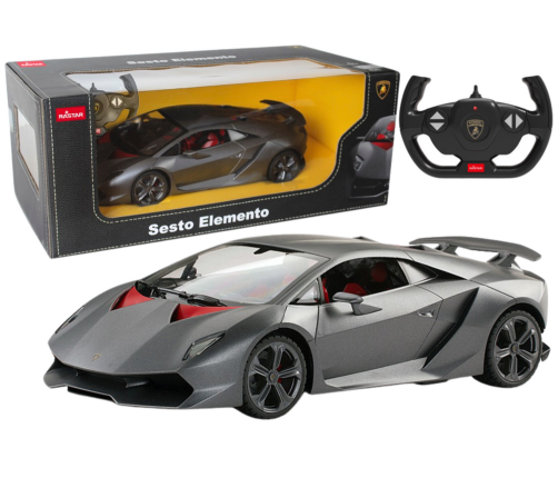 Радиоуправляемая машина на пульте Rastar Lamborghini Sesto Gray