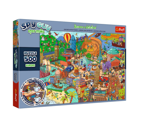 Spy Guy Lost Items puzzle 500 pcs. Europa Trefl 37481