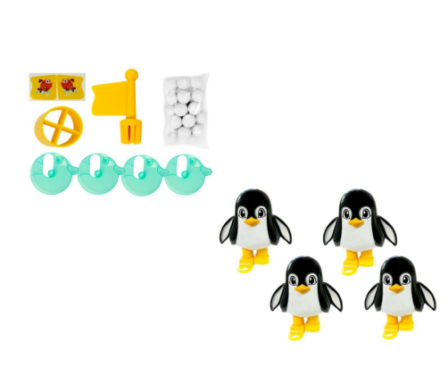 Penguin Football Kick the Ball Iceberg