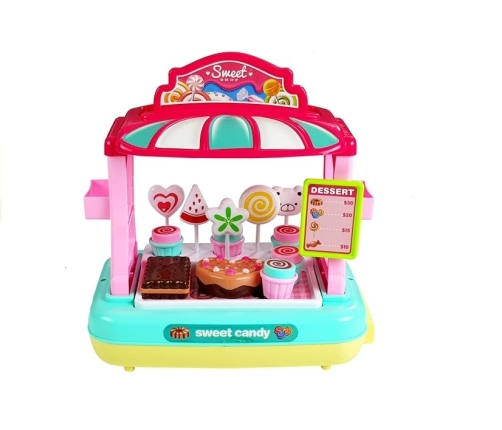 Candy Shop Cash Register Pink 35PCS