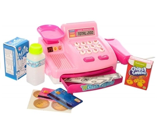 Candy Shop Cash Register Pink 35PCS