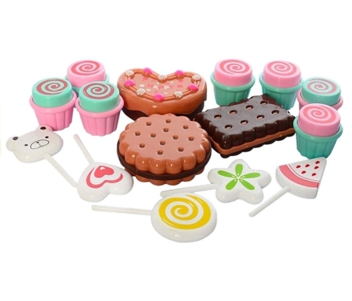 Candy Shop Cash Register Pink 35PCS