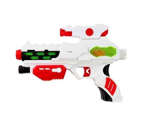 Space Laser Gun with Sword and Mask