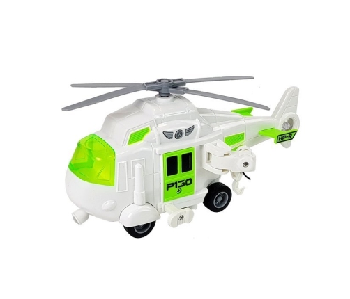 Auto Transporter on Batteries 1:16 with a Helicopter