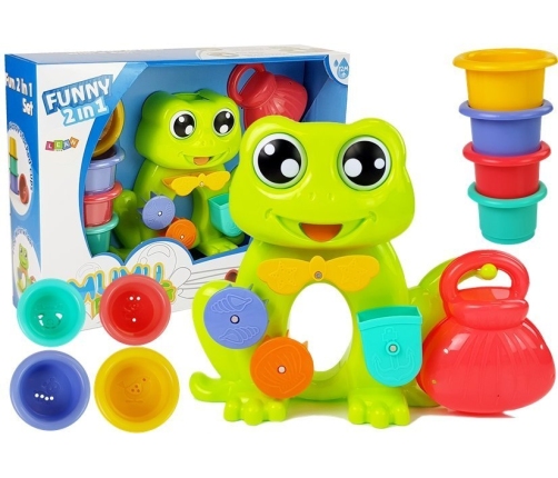 Frog Waterfall Bath Set + Buckets