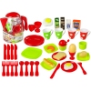 Food Set Pitcher Mug Plates 42 Pieces