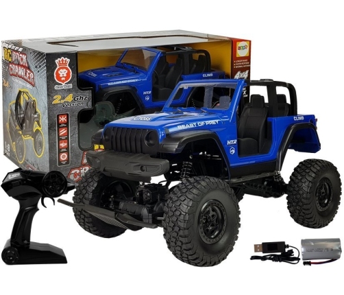 Tālvadības mašīna Jeep Terrain Car Blue