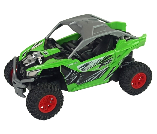 Cross Country Remote Controlled Terrain Car 27 MHz Green