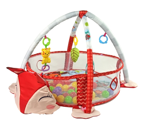 Large 3in1 Mat For Baby A Fox Basin With Balls