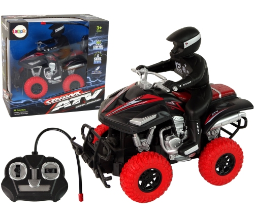 Quad Motor Four-wheeled Off-Road + Driver 1:18