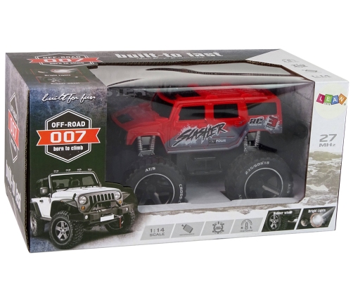 Off-road Car Cross- Country R/C 1:14 Red