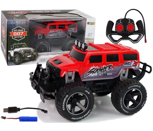 Off-road Car Cross- Country R/C 1:14 Red